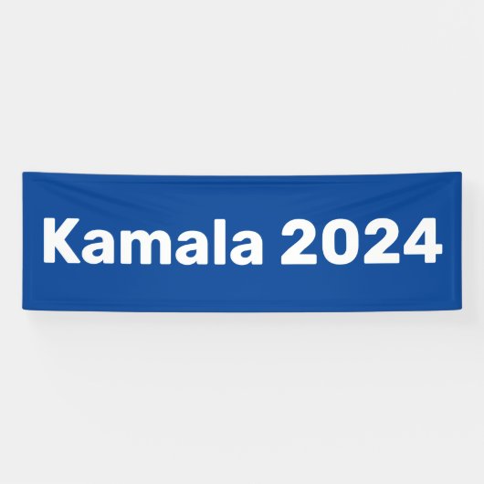 カマラ2024年大統領の選挙 横断幕 (横)