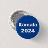 カマラ2024年大統領の選挙 缶バッジ (正面&裏面)