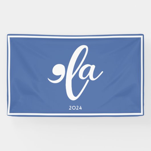 カマラ2024彼女の名前 横断幕 (横)