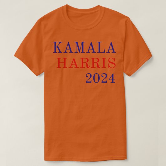 カマラ2024文字 Tシャツ (デザイン正面)