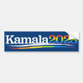 カマラ2028 LGBT バンパーステッカー (正面)