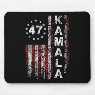 カマラ47カマラ47アメリカ合衆国大統領国旗2024 マウスパッド
