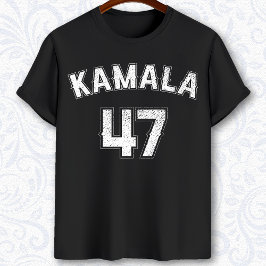 カマラ47ハリス2024選挙運動 Tシャツ