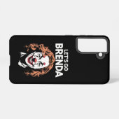 カマラ クラウン 行こう ブレンダ SAMSUNG GALAXYケース (裏面横)