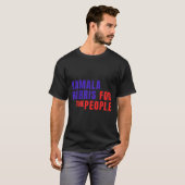 カマラ・ハリスという人々のために Tシャツ (正面フル)
