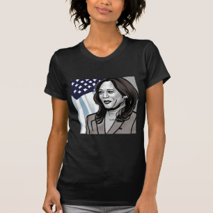 カマラ・ハリスの政治風刺画 Tシャツ