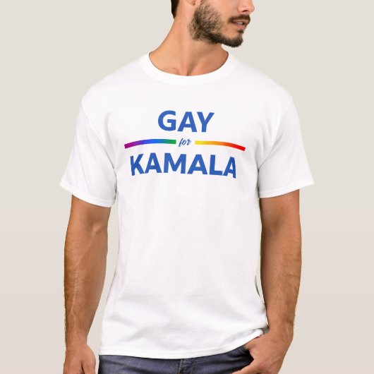 カマラ・ハリスを応援しよう Tシャツ (正面)