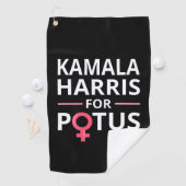 カマラ・ハリスをPOTUSに ゴルフタオル (インサイチュ)