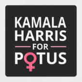 カマラ・ハリスをPOTUSに ラベル (デザイン2)