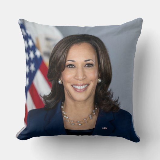 カマラ・ハリス副大統領 公式写真 クッション (正面)