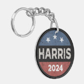 カマラ・ハリス大統領2024年選挙ギフト キーホルダー (正面左)
