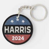 カマラ・ハリス大統領2024年選挙ギフト キーホルダー (裏面)