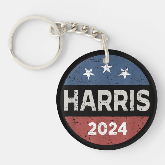カマラ・ハリス大統領2024年選挙ギフト キーホルダー (正面)