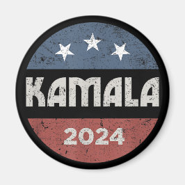 カマラ・ハリス大統領2024 マダム・プレジデント マグネット