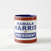 カマラ・ハリス大統領 ツートーンマグカップ (中央)