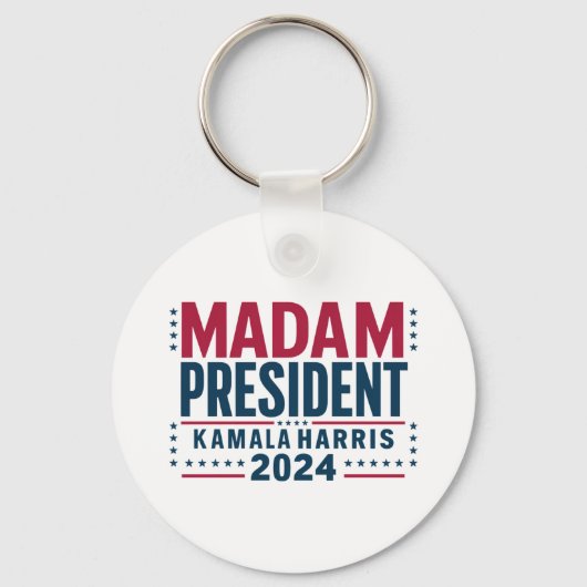 カマラ・ハリス大統領 2024 民主党に投票 キーホルダー (正面)