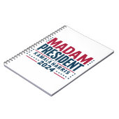 カマラ・ハリス大統領 2024 民主党に投票 ノートブック (左側)