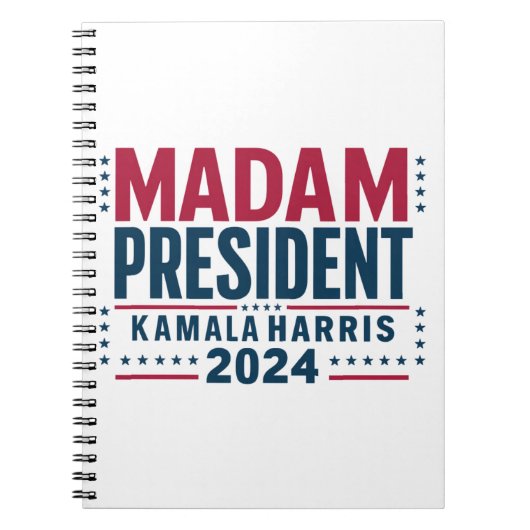 カマラ・ハリス大統領 2024 民主党に投票 ノートブック (正面)