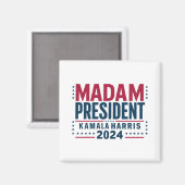 カマラ・ハリス大統領 2024 民主党に投票 マグネット (正面/裏面)