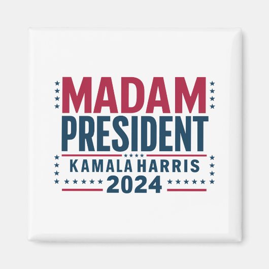 カマラ・ハリス大統領 2024 民主党に投票 マグネット (正面)
