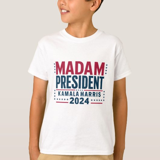 カマラ・ハリス大統領 2024 民主党に投票 Tシャツ (正面)