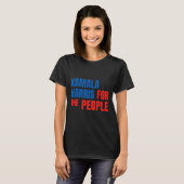 カマラ・ハリス氏のアメリカ合衆国大統領 Tシャツ (正面フル)