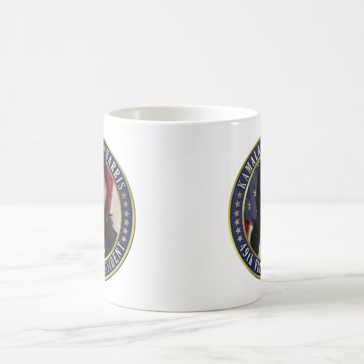 カマラ·ハリス第49代副社長記念式典 コーヒーマグカップ (中央)
