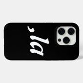カマラ・ハリス カスタムテキストデザイン Case-Mate iPhoneケース (裏面 (横))