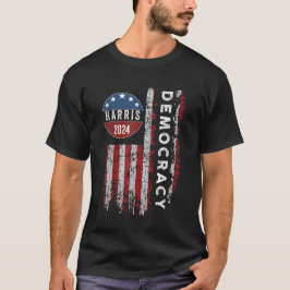 カマラ・ハリス バイデン大統領に代わる 民主主義 Tシャツ