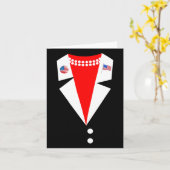 カマラ・ハリス パンツスーツ コスプレ パーティー 女性大統領 カード (黄色い花)