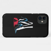 カマラ・ハリス ヒール マガ帽子を踏む Case-Mate iPhoneケース (裏面(横))
