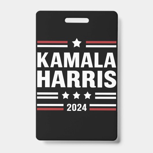 カマラ・ハリス フォー ザ ピープル 2024 大統領 バッジ (正面)