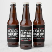 カマラ・ハリス フォー ザ ピープル 2024 大統領 ビールラベル (ボトル)