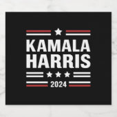 カマラ・ハリス フォー ザ ピープル 2024 大統領 ビールラベル (シングルラベル)