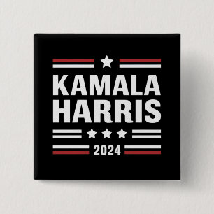 カマラ・ハリス フォー ザ ピープル 2024 大統領 缶バッジ