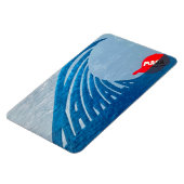 カマラ（ハリス）ブルーウェーブマグネット マグネット (左側)