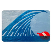 カマラ（ハリス）ブルーウェーブマグネット マグネット (横)