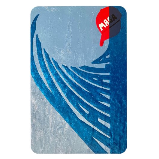 カマラ（ハリス）ブルーウェーブマグネット マグネット (縦)