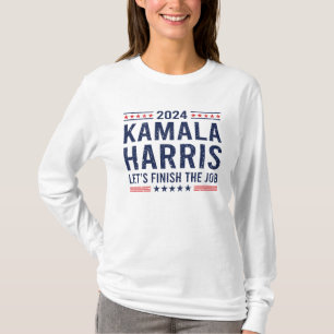 カマラ・ハリス 仕事をやり遂げよう カマラ大統領 Tシャツ