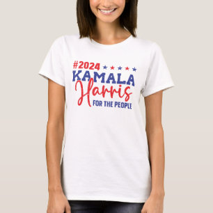 カマラ・ハリス 国民の大統領 2024 Tシャツ