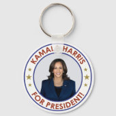 カマラ・ハリス 大統領に! キーホルダー (裏面)