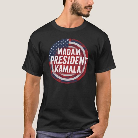 カマラ・ハリス 大統領 Tシャツ (正面)