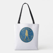 カマラ·ハリス「最初は-だが最後は」 トートバッグ (裏面)