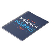カマラ・ハリス 2024年大統領選 民主党 ノートブック (左側)