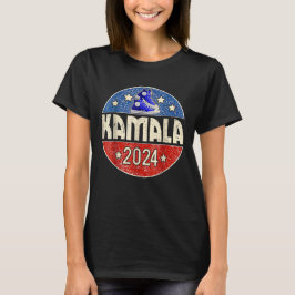 カマラ・ハリス 2024年選挙スニーカーズ メーム Tシャツ