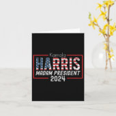 カマラ・ハリス 2024 マダム・プレジデント 選挙 コスチューム カード (黄色い花)