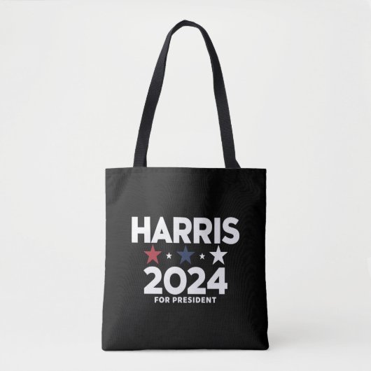 カマラ・ハリス 2024 大統領選挙キャンペーン トートバッグ (正面)