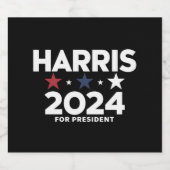カマラ・ハリス 2024 大統領選挙キャンペーン ビールラベル (シングルラベル)
