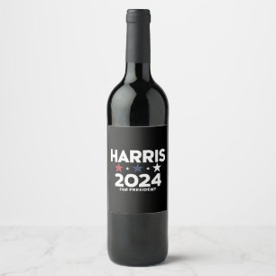 カマラ・ハリス 2024 大統領選挙キャンペーン ワインラベル