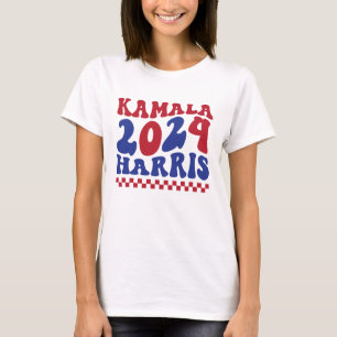 カマラ・ハリス 2024 大統領選挙キャンペーン Tシャツ